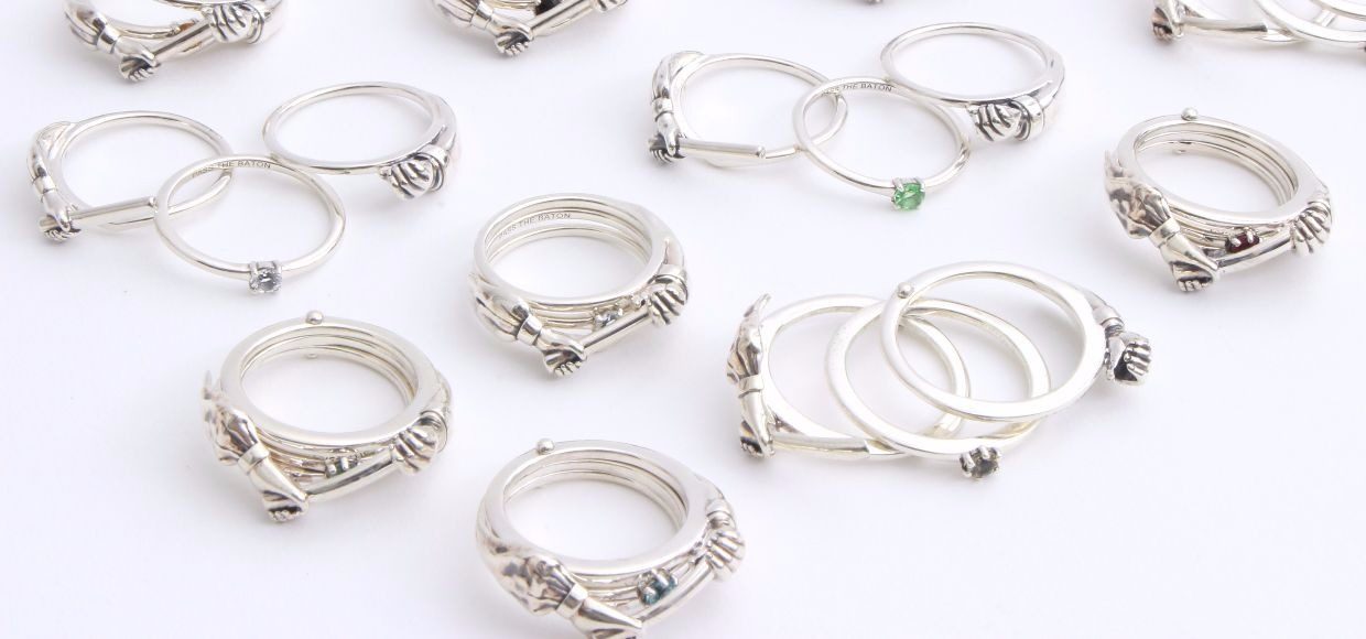 hum 半人前 リング  pass the baton hum 半人前 リング pass the baton