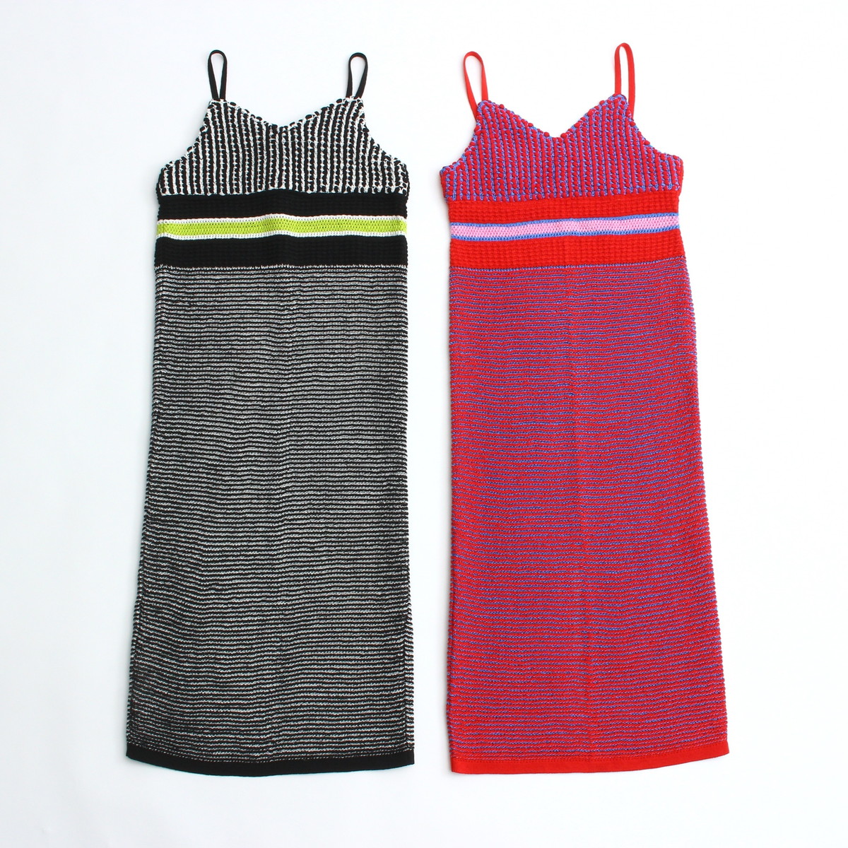Deadstock yarn camisole knit dress | PASS THE BATON