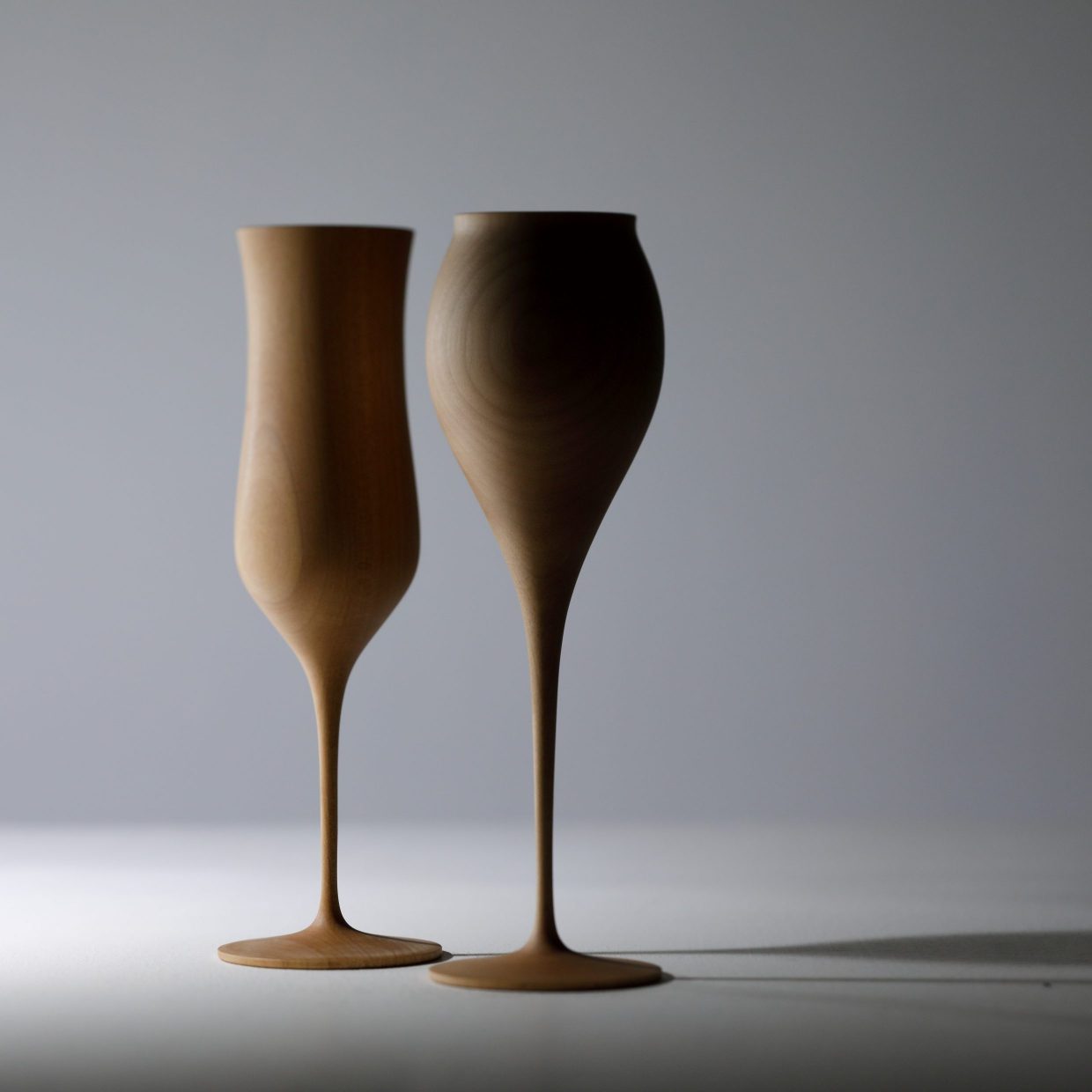 銘木、会津桐、桐、玉杢、指物に最適、大珍品、完全乾燥、２５年以上乾燥、２９０×１３３×６１mm 竹一重切花入　酒井忠香(作)　銘「小春」　片桐佑賢箱書　島津家、益田鈍翁伝来